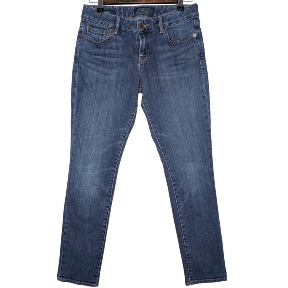 Lucky Brand Women's Lolita Skinny Dark Wash Blue Jeans Size 4/27